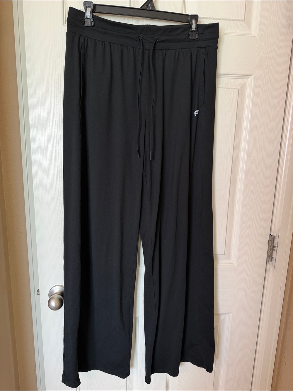 Fabletics Women’s cloud Jersey Wide-Leg Drawstring Pants